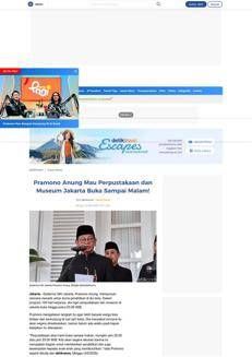 Indonesia: Jakarta extends library and museum opening hours