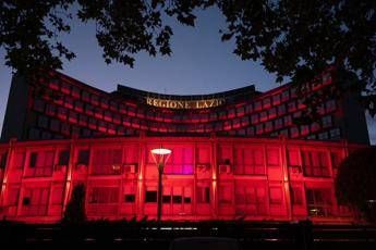 Regione Lazio si illumina di rosso per la Giornata Internazionale della Croce Rossa