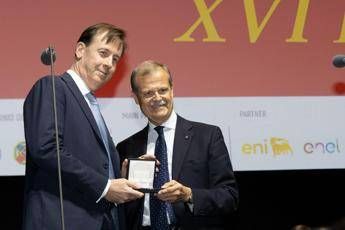Premi, l'ad di Acea Palermo tra premiati Guido Carli