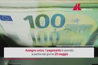 Assegno unico, ecco quando il pagamento a maggio