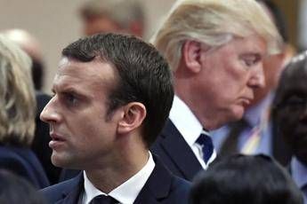 Macron e Trump - Fotogramma /Ipa