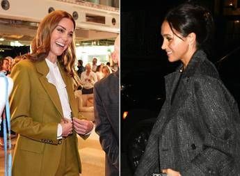 Kate Middleton e Meghan Markle - Fotogramma /Ipa