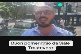 Roma, microcar investita da tram: la dinamica, videoselfie da nostro inviato sul posto