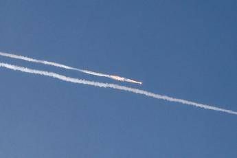 Missile iraniano contro Israele - Afp