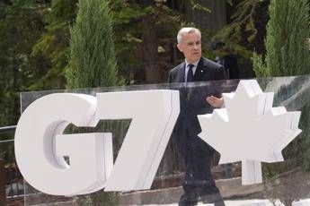 Il premier canadese Mark Carney al G7 - Fotogramma /Ipa