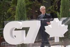 Il premier canadese Mark Carney al G7 - Fotogramma /Ipa