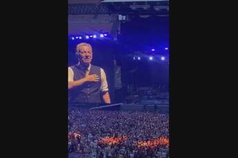 Springsteen, il monologo anti-Trump nel concerto di Milano - Video