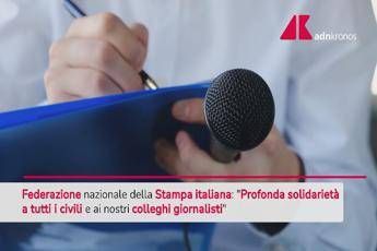 Gaza, i giornalisti italiani scrivono a Meloni: