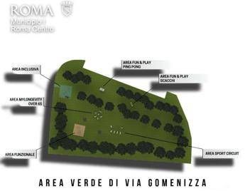Roma, al via lavori per nuova palestra outdoor nel parco di piazzale Maresciallo Giardino
