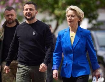 Zelensky e von der Leyen