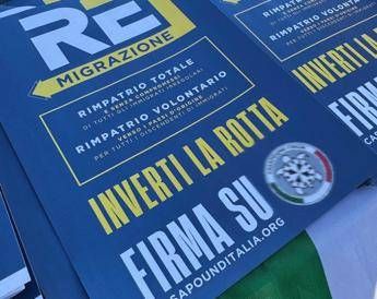 Remigrazione, pdl più vicina. A ottobre il comitato per le firme