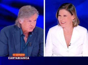 Adriano Panatta e Bianca Berlinguer