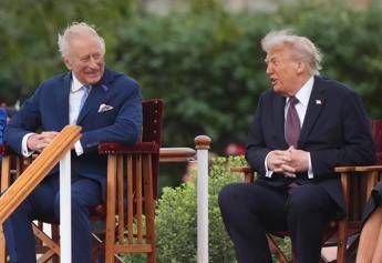 Re Carlo e il presidente Trump - Ipa