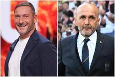 Francesco Totti e Luciano Spalletti - Ipa/Fotogramma