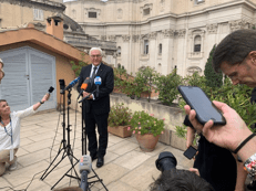 Il presidente tedesco Frank-Walter Steinmeier