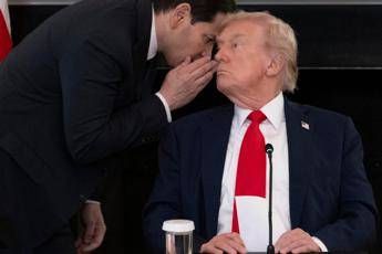 Marco Rubio e Donald Trump (Afp)