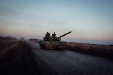 Tank in Ucraina - Afp