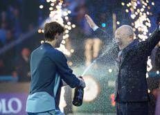 Jannik Sinner e Angelo Binaghi - Ipa/Fotogramma