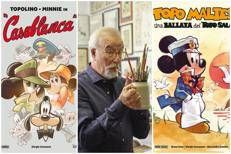 Giorgio Cavazzano e due dei suoi fumetti - Panini Comics