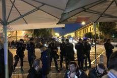 Scontri a Siviglia, polizia ovunque attorno agli juventini /Video - Foto