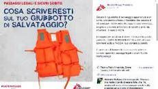 Cosa scriveresti sul tuo giubbotto di salvataggio?