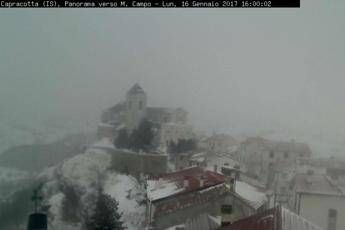Le immagini mozzafiato di Capracotta sotto la neve Le immagini mozzafiato di Capracotta sotto la neve