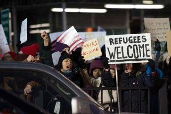 Stop a immigrazione, proteste contro Trump Stop a immigrazione, proteste contro Trump