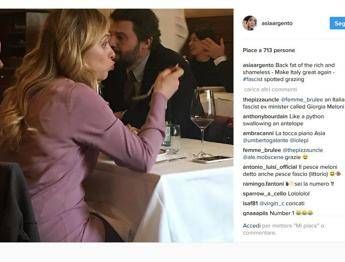 Asia Argento contro Giorgia Meloni: Fascista lardosa. La replica: Poveretta Asia Argento contro Giorgia Meloni: Fascista lardosa. La replica: Poveretta