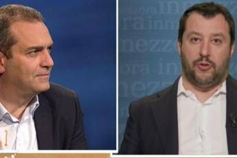 De Magistris-Salvini, scintille in tv: E' contro Sud, Mi fai pena De Magistris-Salvini, scintille in tv: E' contro Sud, Mi fai pena
