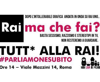 Tutt* alla Rai!, domani manifestazione contro sessismo in tv Tutt* alla Rai!, domani manifestazione contro sessismo in tv