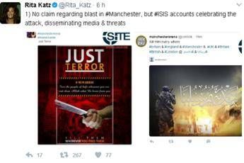 Uccideteli, ovunque siano: sostenitori Is celebrano strage di Manchester Uccideteli, ovunque siano: sostenitori Is celebrano strage di Manchester