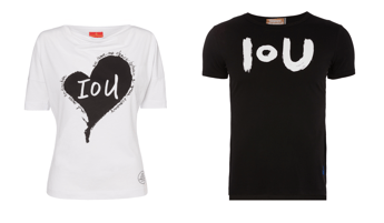 Westwood in campo su cambiamento climatico con t-shirt 'IoU' Westwood in campo su cambiamento climatico con t-shirt 'IoU'