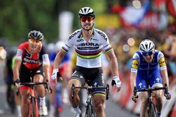 Tour, Sagan vince 3a tappa e Thomas sempre in giallo Tour, Sagan vince 3a tappa e Thomas sempre in giallo