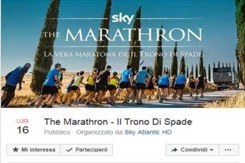 Trono di Spade 7, da Roma a Milano si corre The Marathron Trono di Spade 7, da Roma a Milano si corre The Marathron