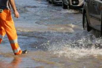 Nubifragi in Sardegna, bomba d'acqua a Cagliari Nubifragi in Sardegna, bomba d'acqua a Cagliari