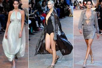 Gigi, Karlie e le altre: Alberta Ferretti schiera le super top Gigi, Karlie e le altre: Alberta Ferretti schiera le super top