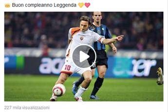Buon compleanno leggenda, Totti fa 41 Buon compleanno leggenda, Totti fa 41