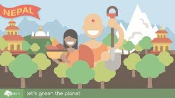Una nuova foresta in Nepal. Tutti possiamo piantare alberi di caffè, macadamia e jackfruit Una nuova foresta in Nepal. Tutti possiamo piantare alberi di caffè, macadamia e jackfruit
