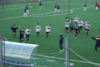 Saluto romano dopo il gol, sfregio a Marzabotto Saluto romano dopo il gol, sfregio a Marzabotto