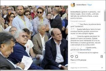 Vi unisce solo l'odio per Renzi, Briatore contro Bersani e D'Alema Vi unisce solo l'odio per Renzi, Briatore contro Bersani e D'Alema