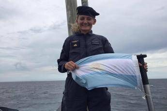 Eliana, chi è l'unica donna a bordo del San Juan Eliana, chi è l'unica donna a bordo del San Juan