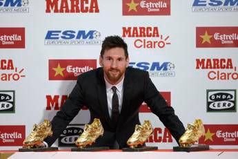 Messi conquista la Scarpa d'Oro, poker in carriera Messi conquista la Scarpa d'Oro, poker in carriera