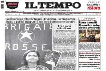 Boldrini imbavagliata, provocazione choc de 'Il Tempo' Boldrini imbavagliata, provocazione choc de 'Il Tempo'