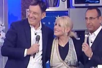 Frizzi torna in tv Frizzi torna in tv