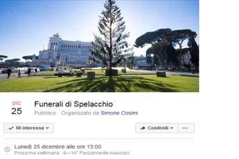 Un funerale per Spelacchio Un funerale per Spelacchio