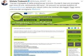 La denuncia: Cercasi impiegata di bella presenza per tirocinio La denuncia: Cercasi impiegata di bella presenza per tirocinio