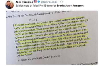 Non ci sono infedeli innocenti, la lettera dell'ex marine pro Isis Non ci sono infedeli innocenti, la lettera dell'ex marine pro Isis