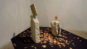 Opere d'arte realizzate con resti terremoto Amatrice Opere d'arte realizzate con resti terremoto Amatrice