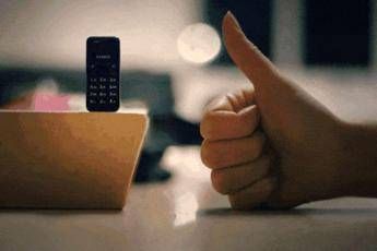 Arriva il telefonino più piccolo del mondo Arriva il telefonino più piccolo del mondo
