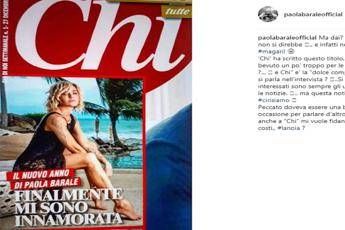 Paola Barale sbotta: Io innamorata? Non è vero Paola Barale sbotta: Io innamorata? Non è vero